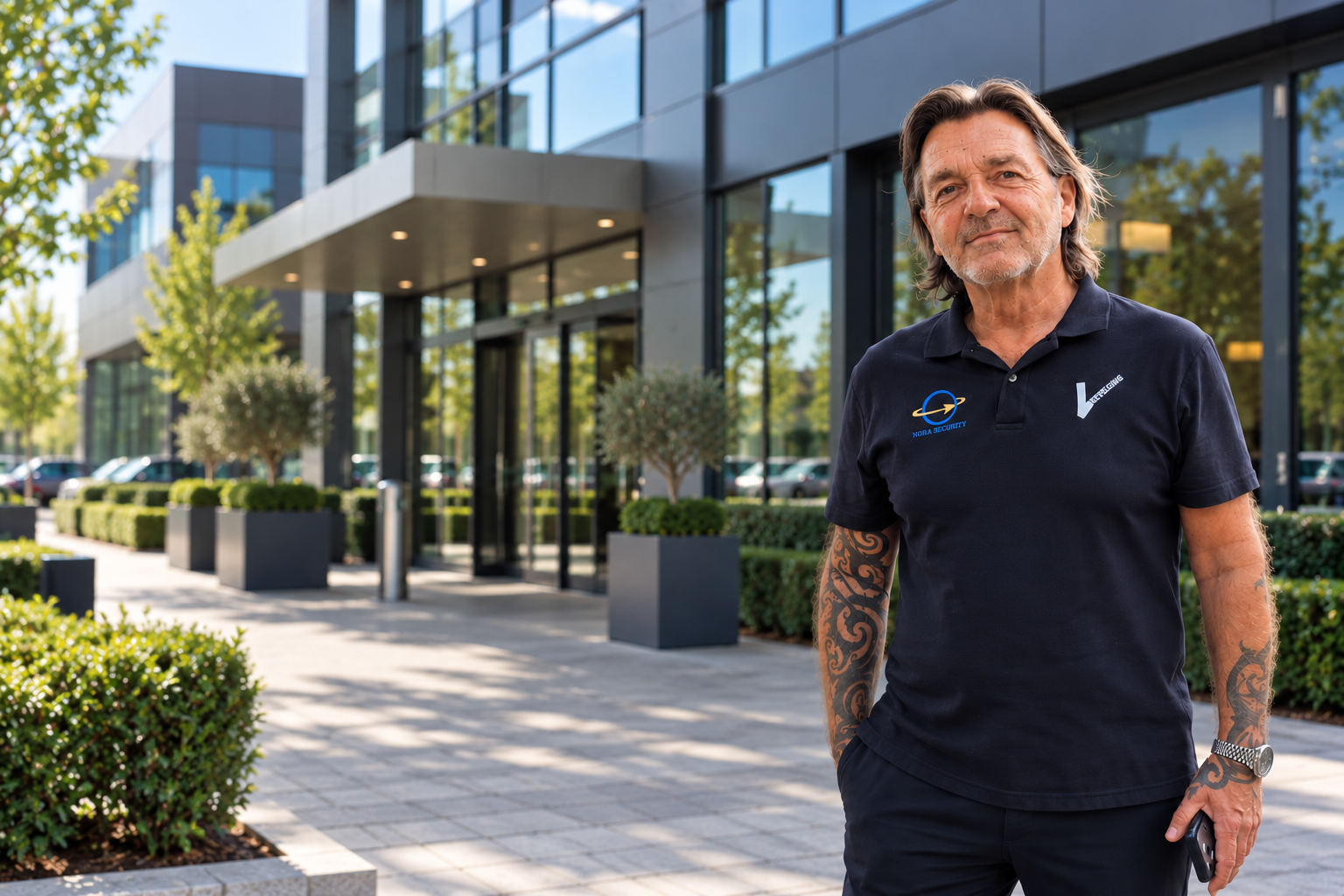 Nora Security professional op locatie