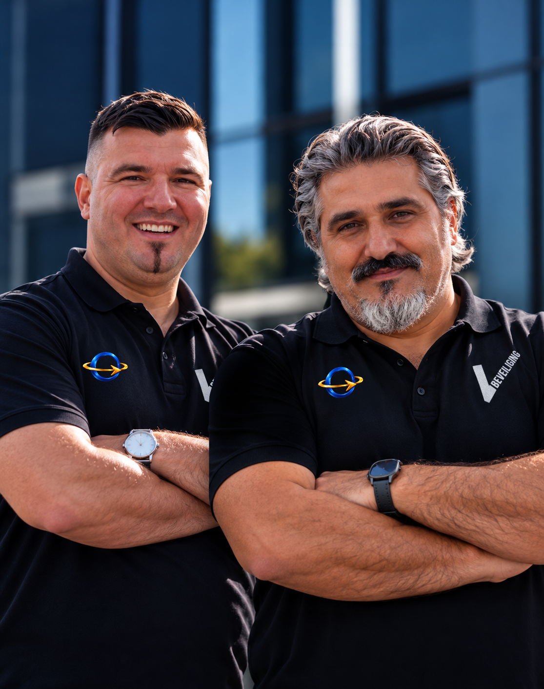 Fahro Kenjar en Mustafa Ata van Nora Security